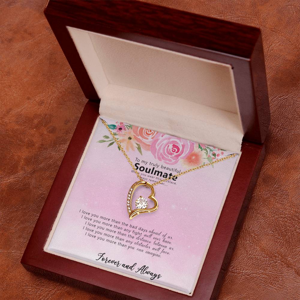 Forever and Always Necklace - For Soulmate