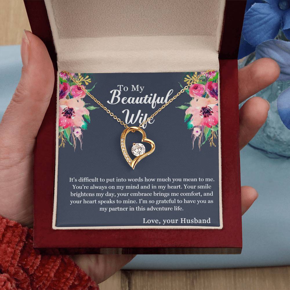 Forever Love Necklace - For Wife