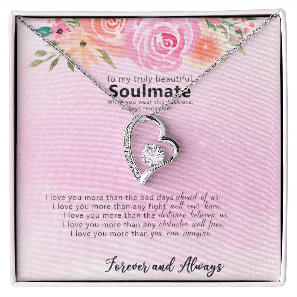 Forever and Always Necklace - For Soulmate