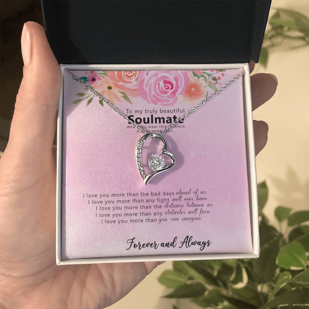 Forever and Always Necklace - For Soulmate