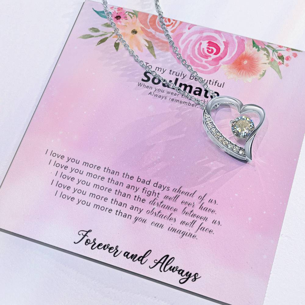 Forever and Always Necklace - For Soulmate