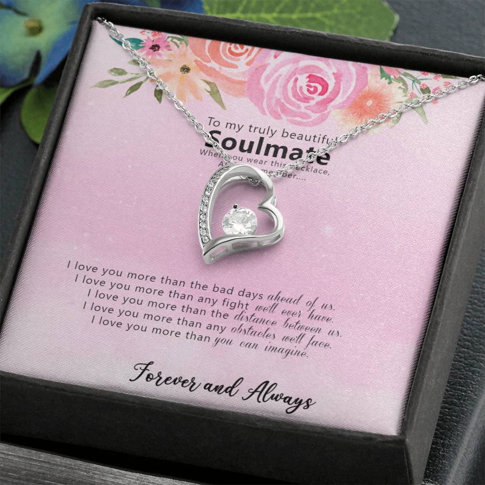 Forever and Always Necklace - For Soulmate