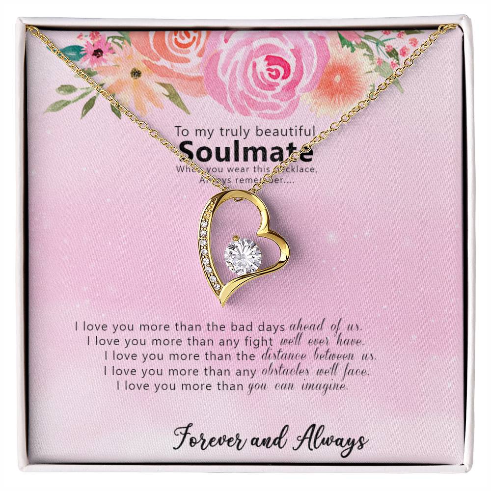 Forever and Always Necklace - For Soulmate