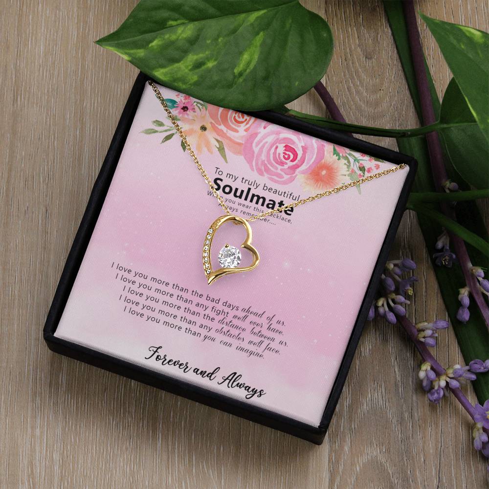 Forever and Always Necklace - For Soulmate