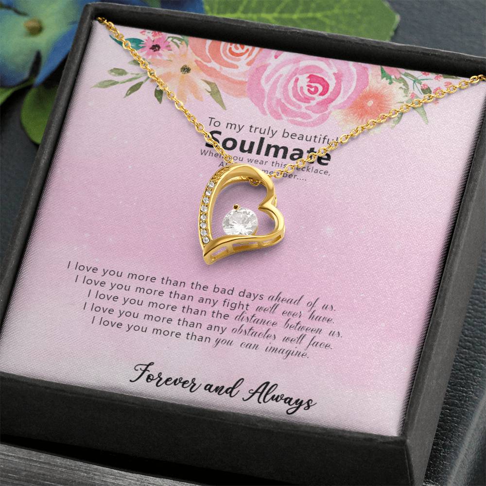 Forever and Always Necklace - For Soulmate