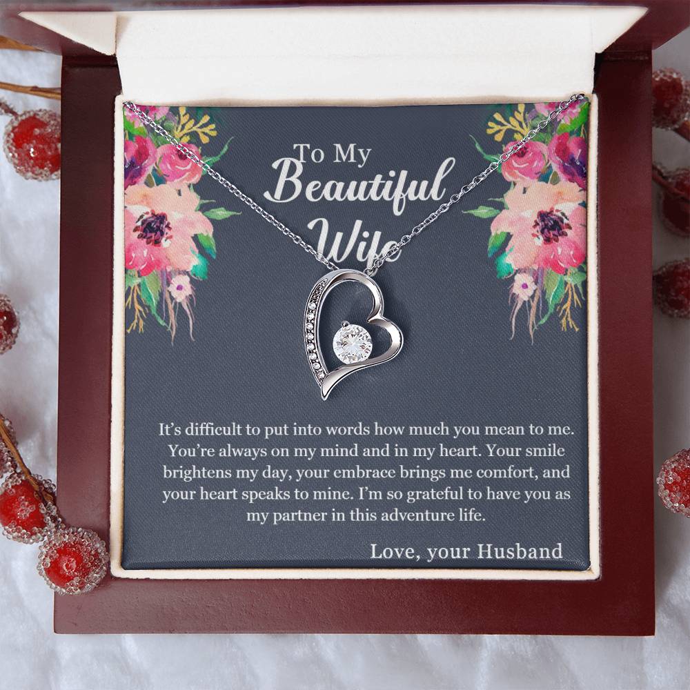 Forever Love Necklace - For Wife