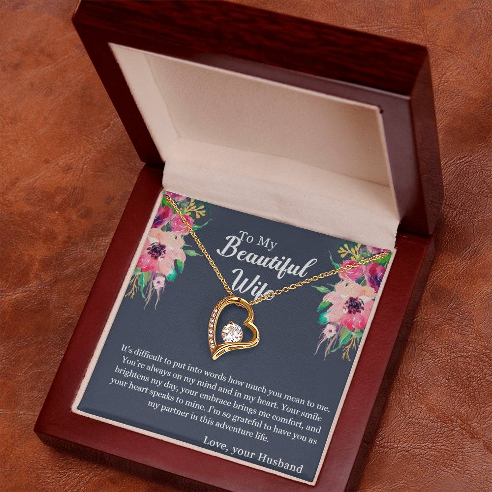 Forever Love Necklace - For Wife