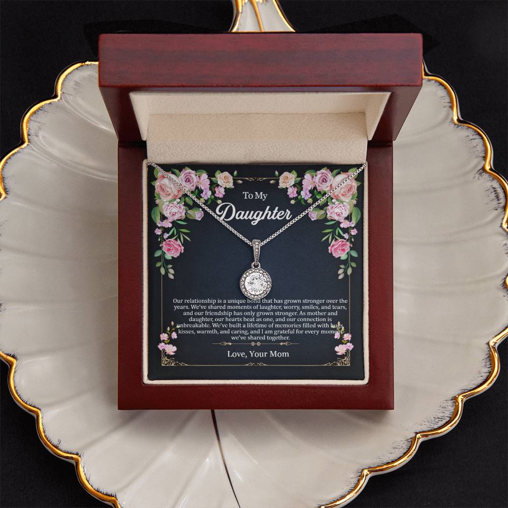 Hearts As One Necklace - For Daughter