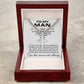 Cuban Chain with Artisan Cross Necklace For My Man