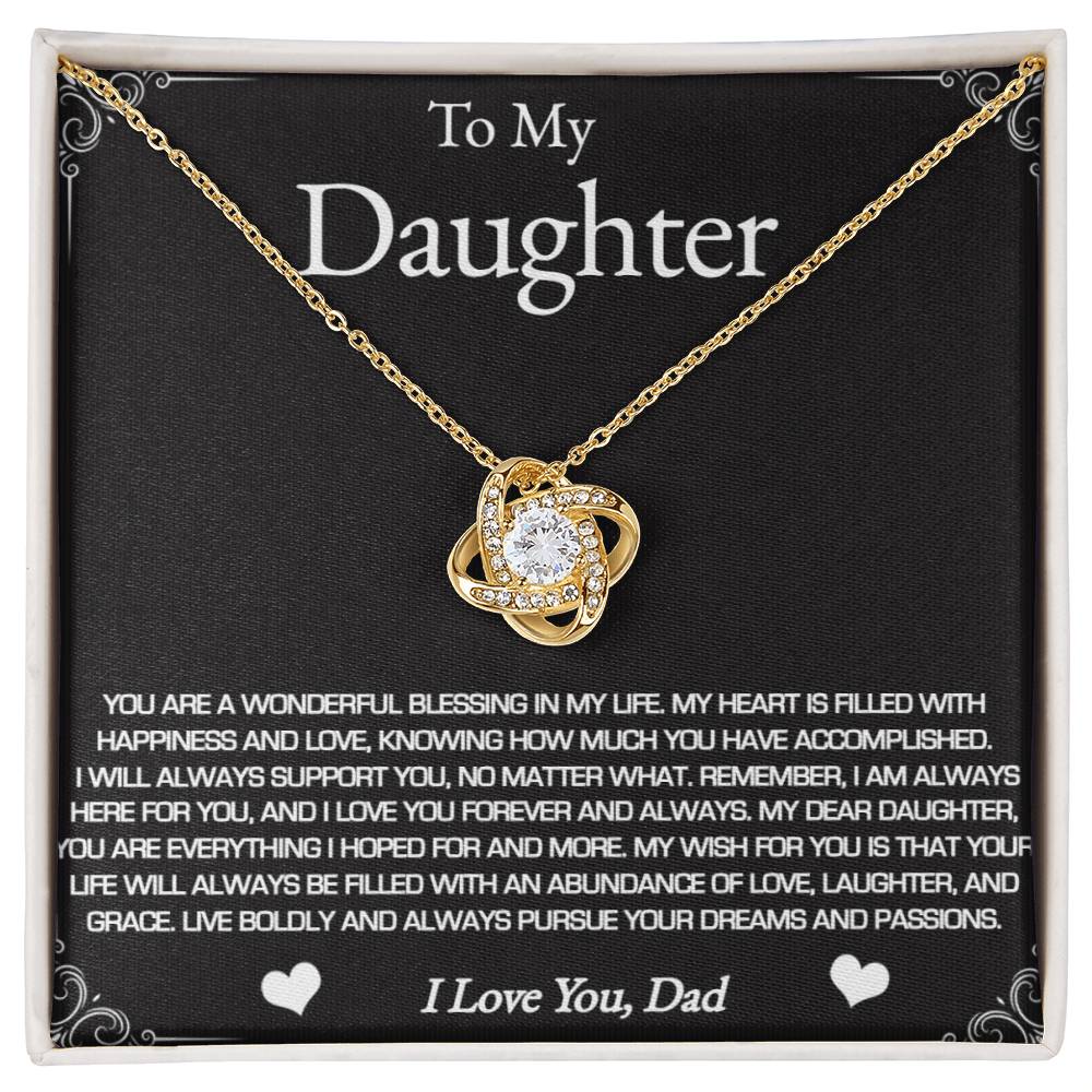 A Father's Love Necklace For Daughter