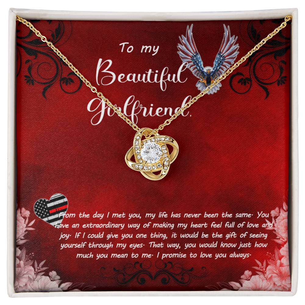 Love Knot Necklace - For Girlfriend