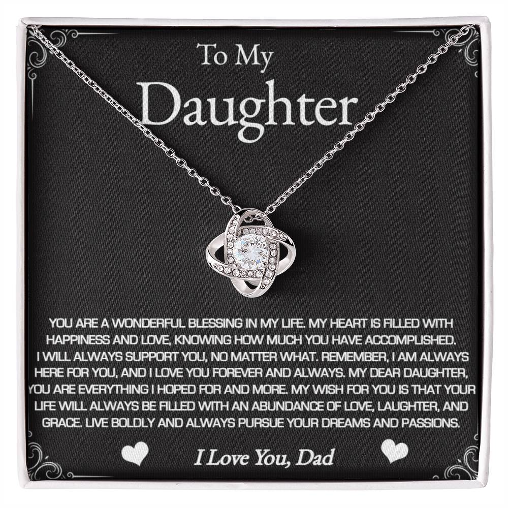 A Father's Love Necklace For Daughter