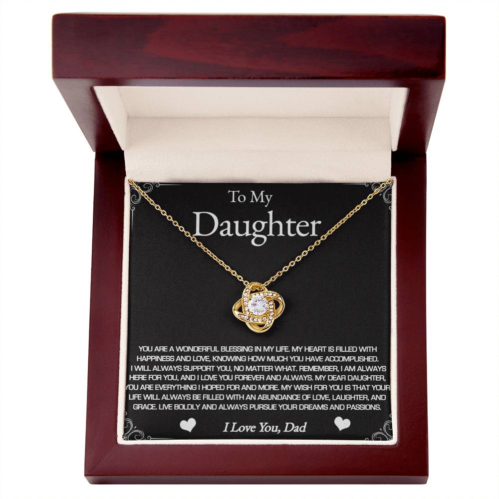 A Father's Love Necklace For Daughter