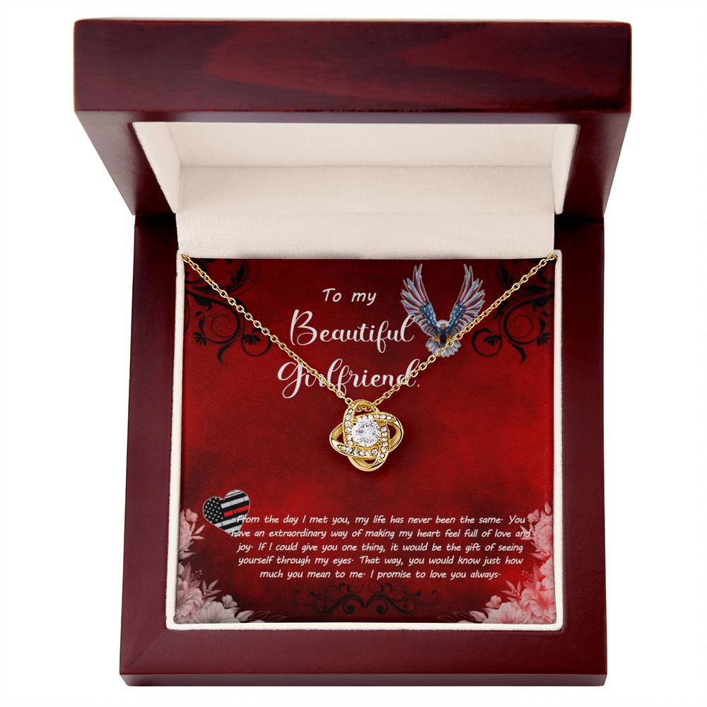 Love Knot Necklace - For Girlfriend
