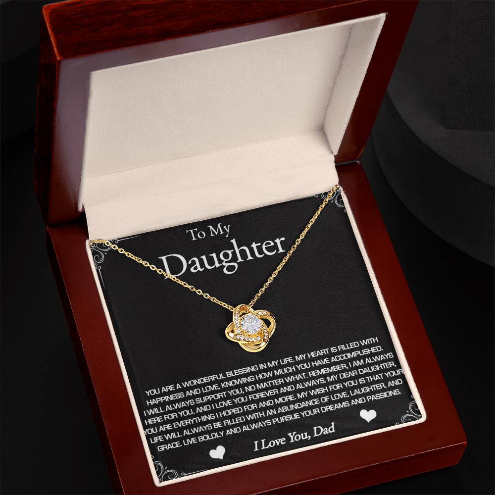 A Father's Love Necklace For Daughter