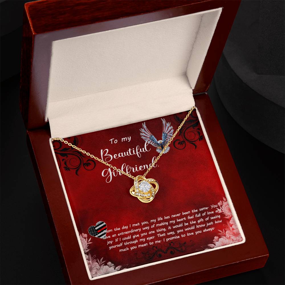 Love Knot Necklace - For Girlfriend