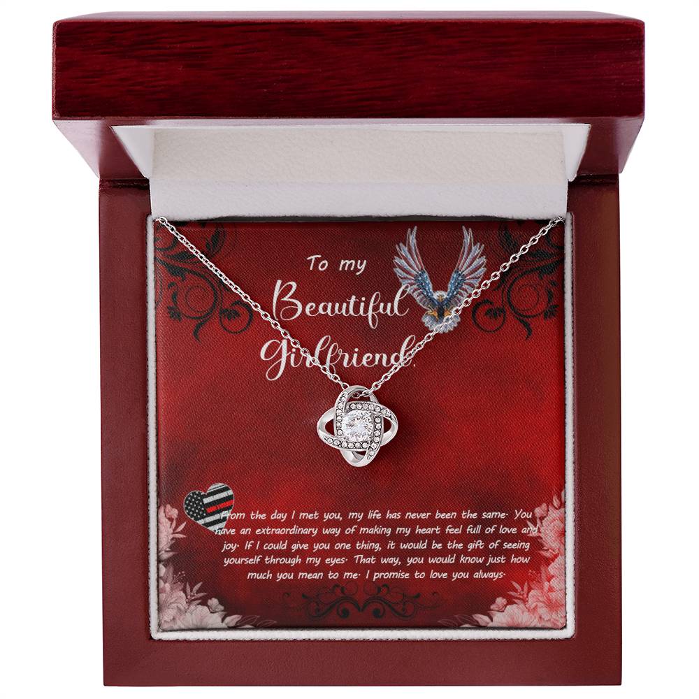 Love Knot Necklace - For Girlfriend