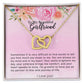 Interlocking Hearts Necklace - For Girlfriend