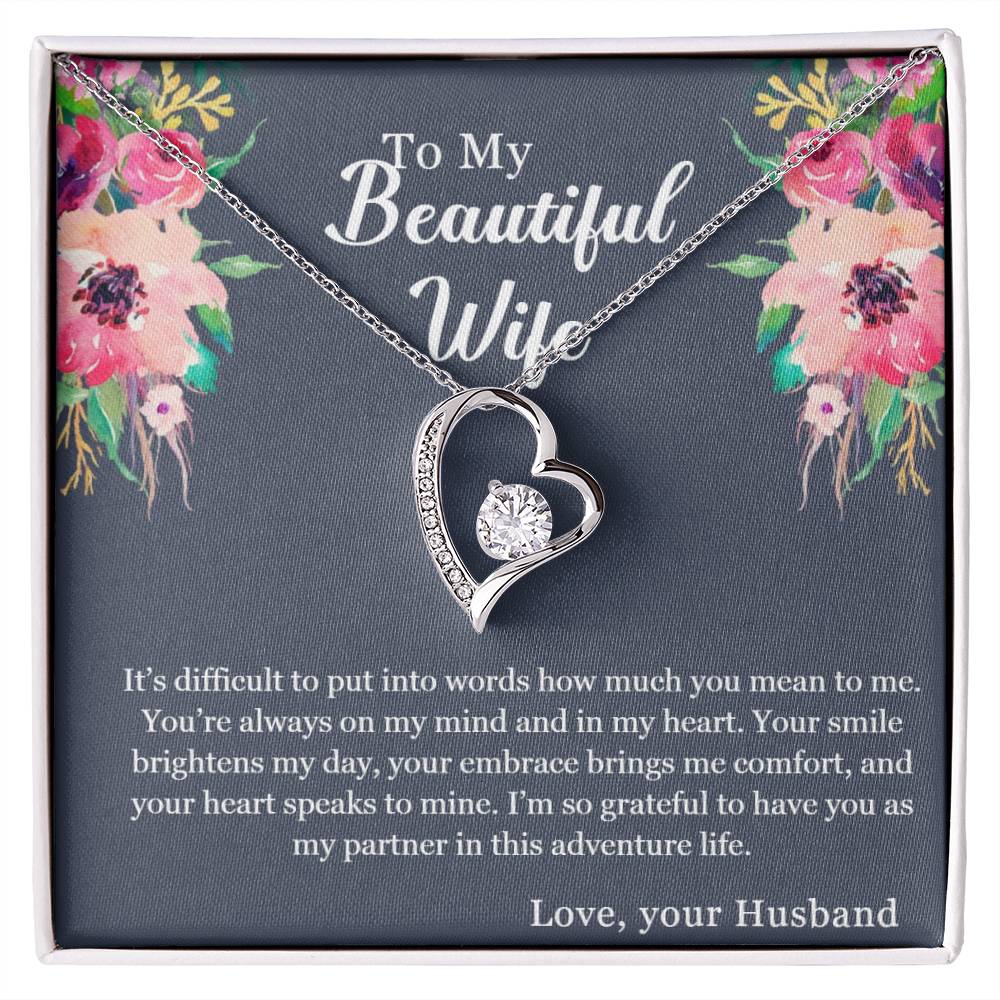 Forever Love Necklace - For Wife