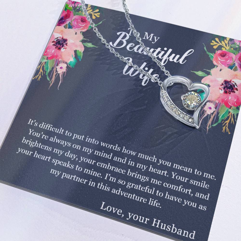 Forever Love Necklace - For Wife