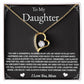 A Mother's Love Necklace To My Beautiful Daughter